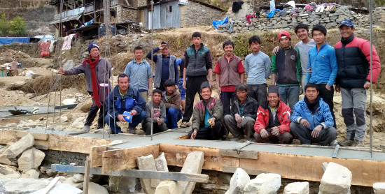 Reconstrucción terremoto Nepal Nicaragua Escuela 