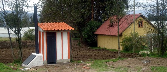 FerroCement walling system in a Dry Toilet in Ecuador, South America